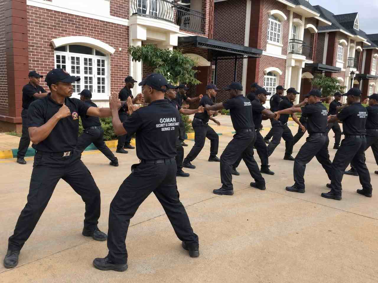 Professional security training conducted by GOMAN Security